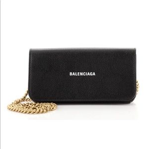 Balenciaga Everyday Continental Wallet on Chain